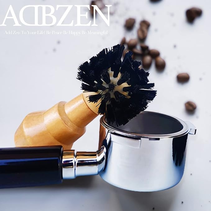 Coffee Filter Cleaning Brush of Coffee Espresso Machines Barista Tools Specially Designed for Coffee 51mm Portafilter Basket
