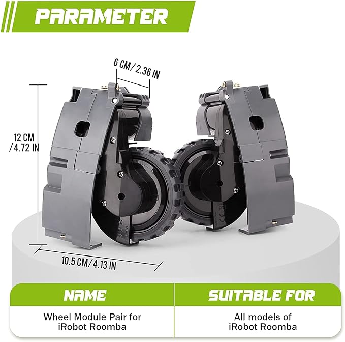 Drive Wheel Module Compatible for IRobot Roomba 500 600 700 800 900 Series Robot Vacuum Cleaner Replacement Parts Accessories