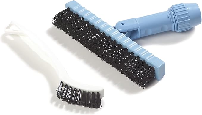 SPARTA Flo-Pac Grout Brush Crevice Brush, Detail Brush, Nylon, 8 Inches, White