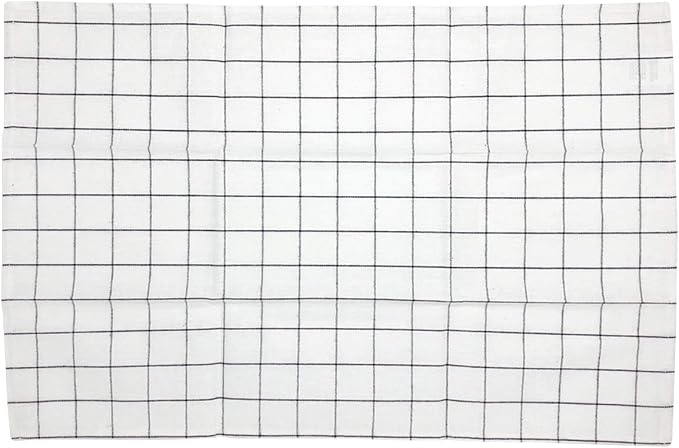 Wrapables® 100% Cotton Kitchen Dish Towels (Set of 3), Black