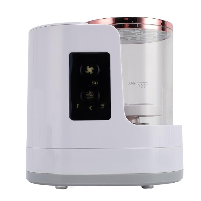 Yinhing Electric Makeup Brush Cleaner Machine Quick Drying Plug in Automatic Cosmetic Brush Washer Tool for Home ABS