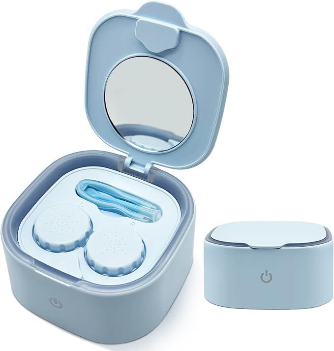Contact Lens Mega Sonic Cleaner Silent Color Pupil Cleaning Machine