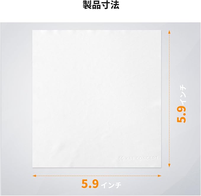 K&F CONCEPT 40 Pack Microfiber Cleaning Cloths for Electronics, 6x6in Premium Glasses Cleaning Cloths, Lens Cleaner Cloths for TV Screen, Laptop, Computer, Monitor, Tablet, iPhone, iPad