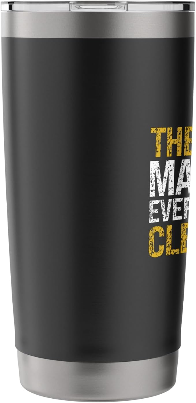 The Cleaner making everything Cleaner Cleaning Stainless Steel Insulated Tumbler