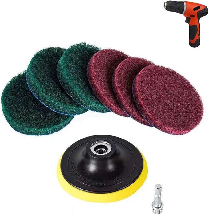 Replacement Part for M.C Car Foam Sponge Cleaning Kit Washer Drill Hand Tool Applicator Adapter Waxing Microfiber