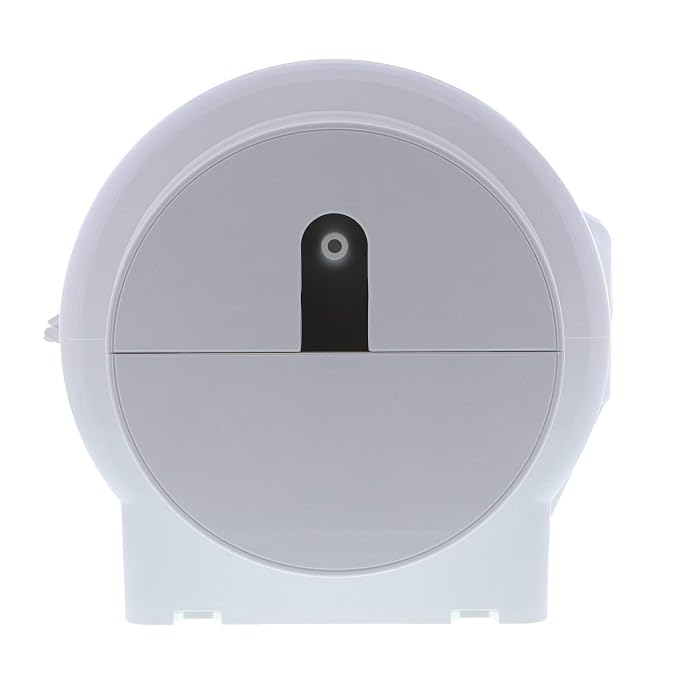 Upward-Pull Wall Mounted Wipes Dispenser for Surface or Skin Wet Wipes - Stylish White Dispenser for Sanitizing Hand Wipe Refill Rolls in Public Facilities, Offices, Hospitals, Stores