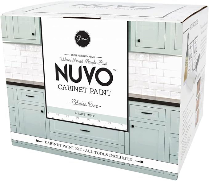 Giani Nuvo All-In-One Cabinet Paint Kit (Celadon Cove)