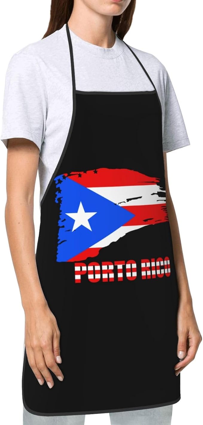 Venezuela Flag Unisex Kitchen Bib Apron Barbershop Coffee Shop With Adjustable Apron