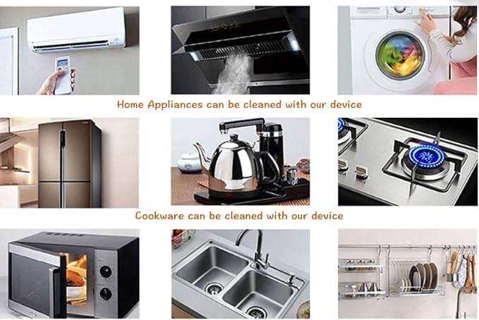 High Temperature Pressurized Steam Cleaner, 2500W Handheld Small High Pressure High Heat Steam Cleaning Machine, Portable Tank for Kitchen Toilet Car