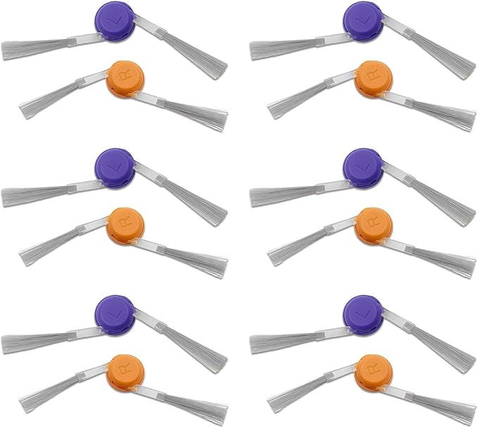 Replacement Parts for Narwal Freo Z10/Freo Z10 Ultra Robot Vacuum Accessories (12 Pack Side Brushes)
