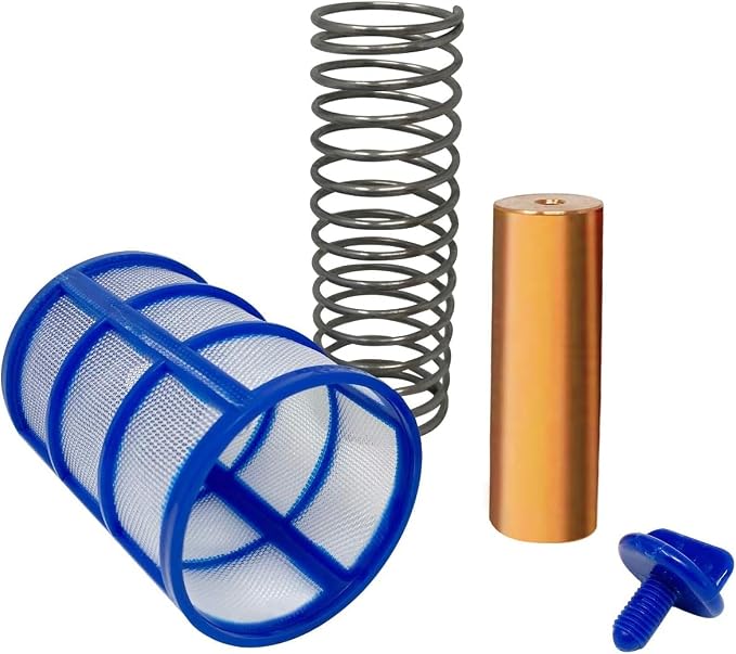 Solar Pool Ionizer Replacement - Basket Screen and Copper Anode for Pool Ionizer, Copper Pool Ionizer, Copper Ionizer for Pools, Replacement Parts for Pool Copper Ionizer