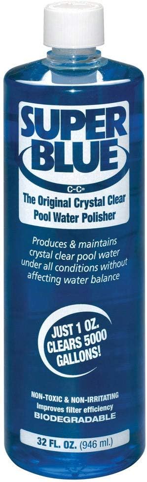 Robarb 20154A-02 Super Swimming Pool Clarifier, 1-Quart, Blue, 2-Pack
