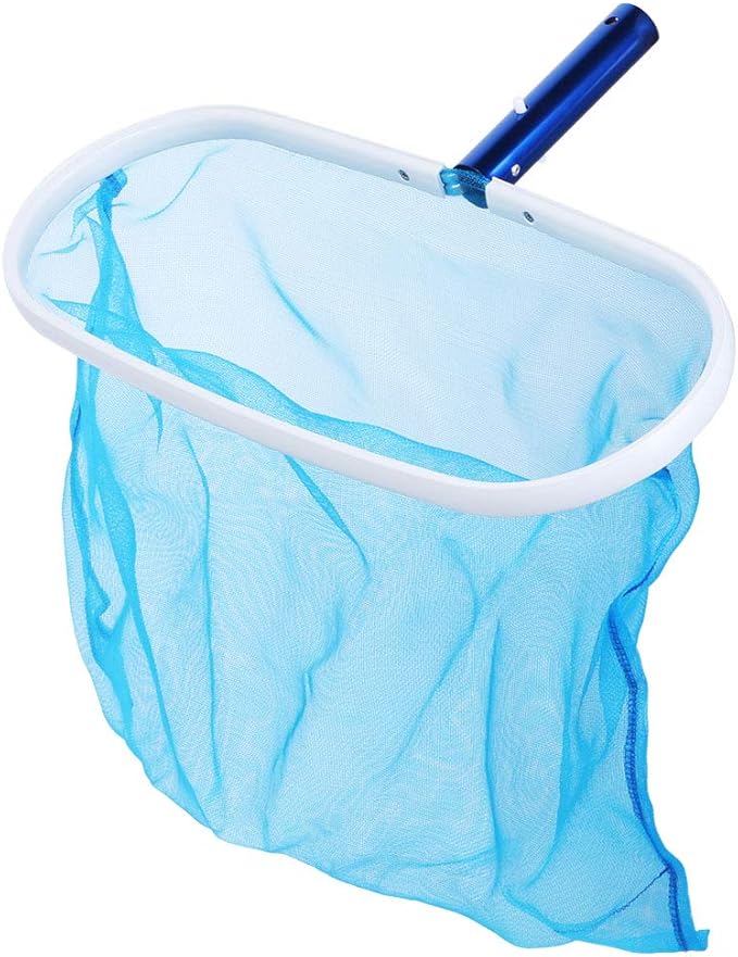 Pool Skimmer Net, Swimming Pool Leaf Skimmer Fine Mesh Net Skimmer Cleaner Pond Pool Accessories Pool Net for Cleaned Effortlessly