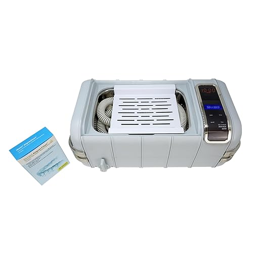 iSonic CPAP Ultrasonic Cleaner – Deep Cleaning for CPAP Masks, Hoses & Sleep Apnea Accessories (Medium)