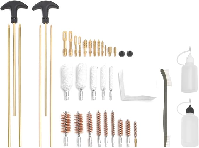 Gun Cleaning Kit Universal Gun Cleaner for Shotgun, Pistol, Rifle, All Guns with Lightweight Carrying Case
