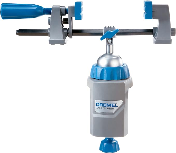 Dremel 4300-9/64 Rotary Tool Kit with Flex Shaft- 9 Attachments & 64 Accessories- Engraver, Router, Sander, and Polisher & 2500-01 Rotary Tool Multi-Vise
