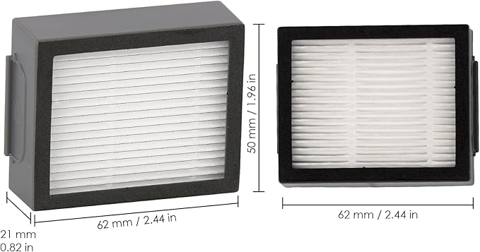 (20 Pack) j9+ j7+ HEPA Filter for iRobot Roomba j9+, j7+, Combo i5+, Combo j5+ Roomba i7 i7+ J7 Plus i3 i3+ i2 i2+ i1 i1+ i4 i6 i6+ i8 i8+ E6 E7 E I & J Series Filters (NOT FOR Combo j7+ j9+ 10 Max