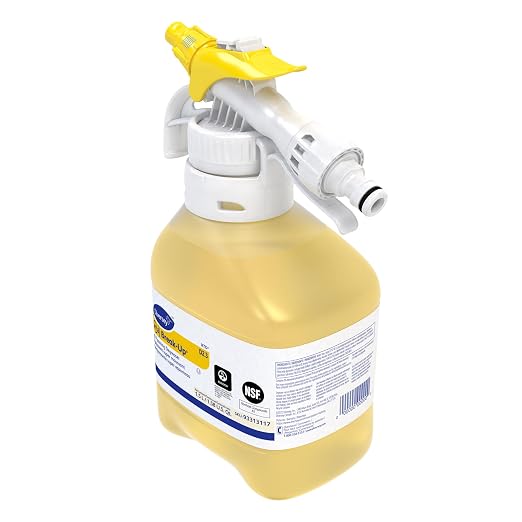 Diversey 93313117 SUMA Break-Up High Foaming Degreaser, Cleans Floors, Walls & Food Contact Surfaces, Concentrate, Ready-to-Dispense RTD Spray, 1.5-Liter (Pack of 2)