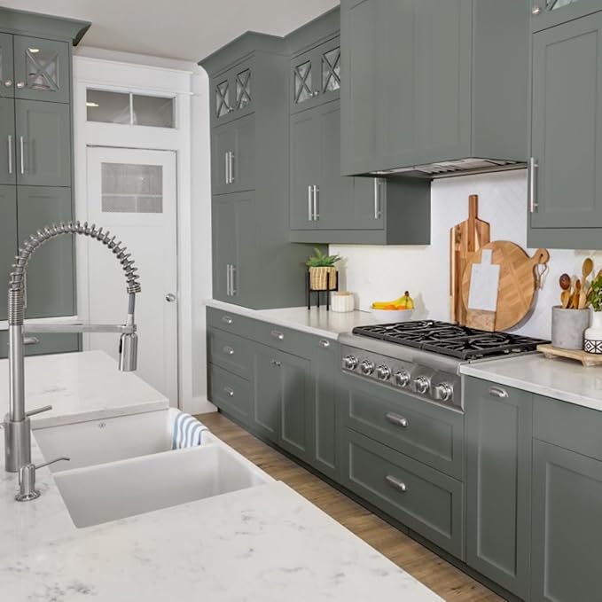 Giani Nuvo Cabinet Paint Kit, Olde Sage