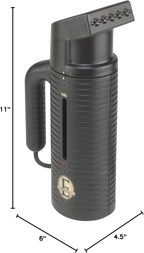Jiffy 0601 ESTEAM Handheld Travel Steamer, Black