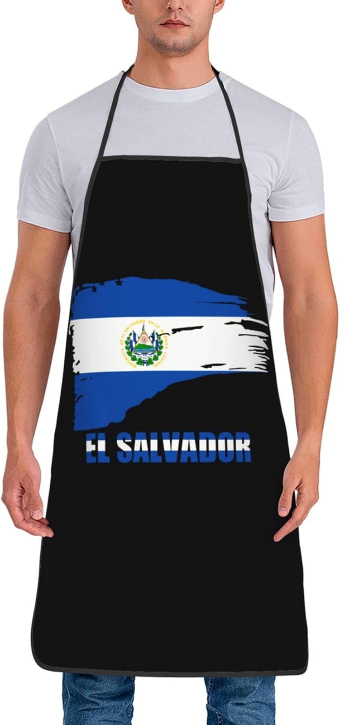 Venezuela Flag Unisex Kitchen Bib Apron Barbershop Coffee Shop With Adjustable Apron