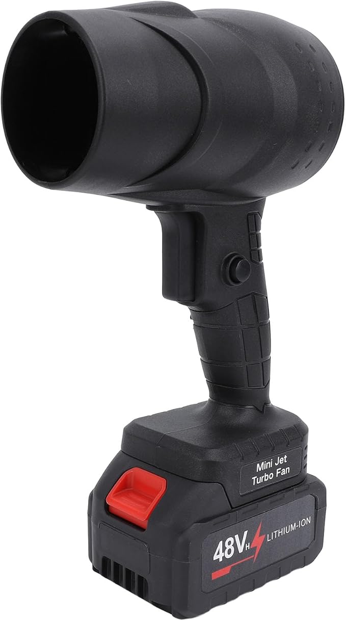 Electric Air Duster, Compressed Air Duster ABS Powerful Turbofan Rechargeable Electric Air Blower Cordless Handheld Blower Keyboard Cleaner for Home Car Keyboard Camping