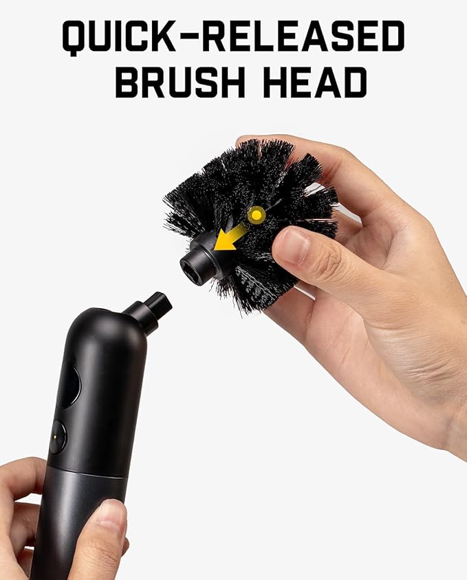 Fanttik Flip G10 Nano HomeCare Cordless Electric Spin Scrubber & 2 PCS Replacement Brush Heads