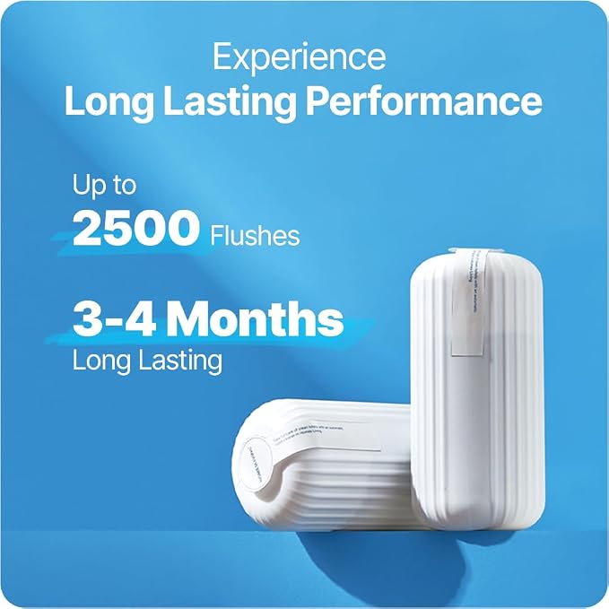 Fresh & Fresh Automatic Toilet Bowl Cleaners - 69 Bottles(UPTO 2500 FLUSHES/Bottle), Commercial and Residential Cleaner 3-4 MONTH Lasting Toilet Bowl Cleaner Bottle