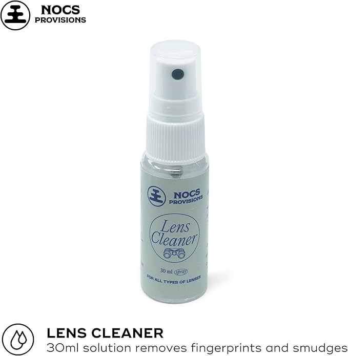 Nocs Provisions Lens Cleaning Kit, 4-in-1 Optics Cleaning Set for Binocular, Monocular Protection, Maintenance & Care