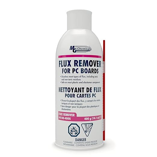 MG Chemicals - 4140-400G 4140 Flux Remover for PC Boards, 400g (14 Oz) Aerosol Can