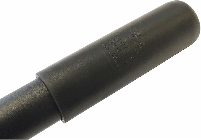 Bully Tools Heavy Duty Ice Scraper - 11-Gauge All Steel Sidewalk Chopper with Extra Long Handle for Thick Snow Removal - Floor Scraper Tool, Flat Head for Snow Clearing - 100% Made in the USA, 58-Inch