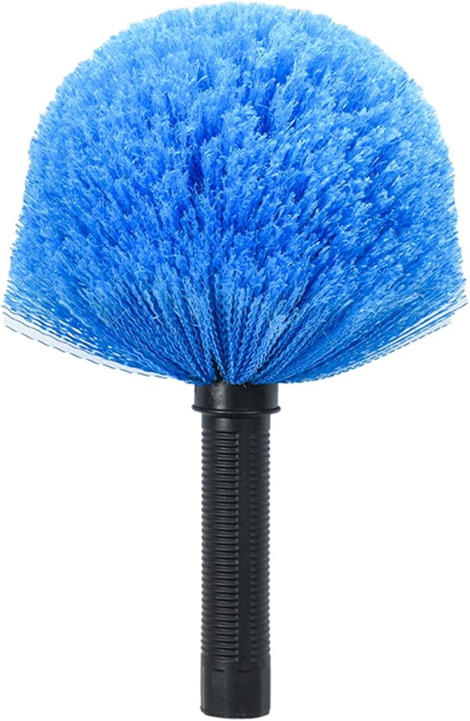 26 Feet High Reach Cobweb Duster with 6-21Ft Extension Pole, Webster Cobweb Duster with Telescopic Aluminum Pole, Spider Web Brush for Outdoor & Indoor Cleaning