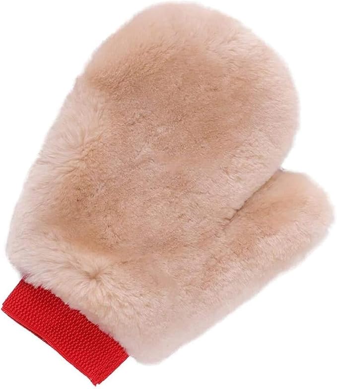 Gracefur Ultra-Soft Car Wash Mitt Lambswool Wash Mitt with Thumb, Scratch-Free Sheepskin Wash Mitt Extra Large Cleaning Gloves for Cars, Trucks, SUVs, Motorcycles Detailing