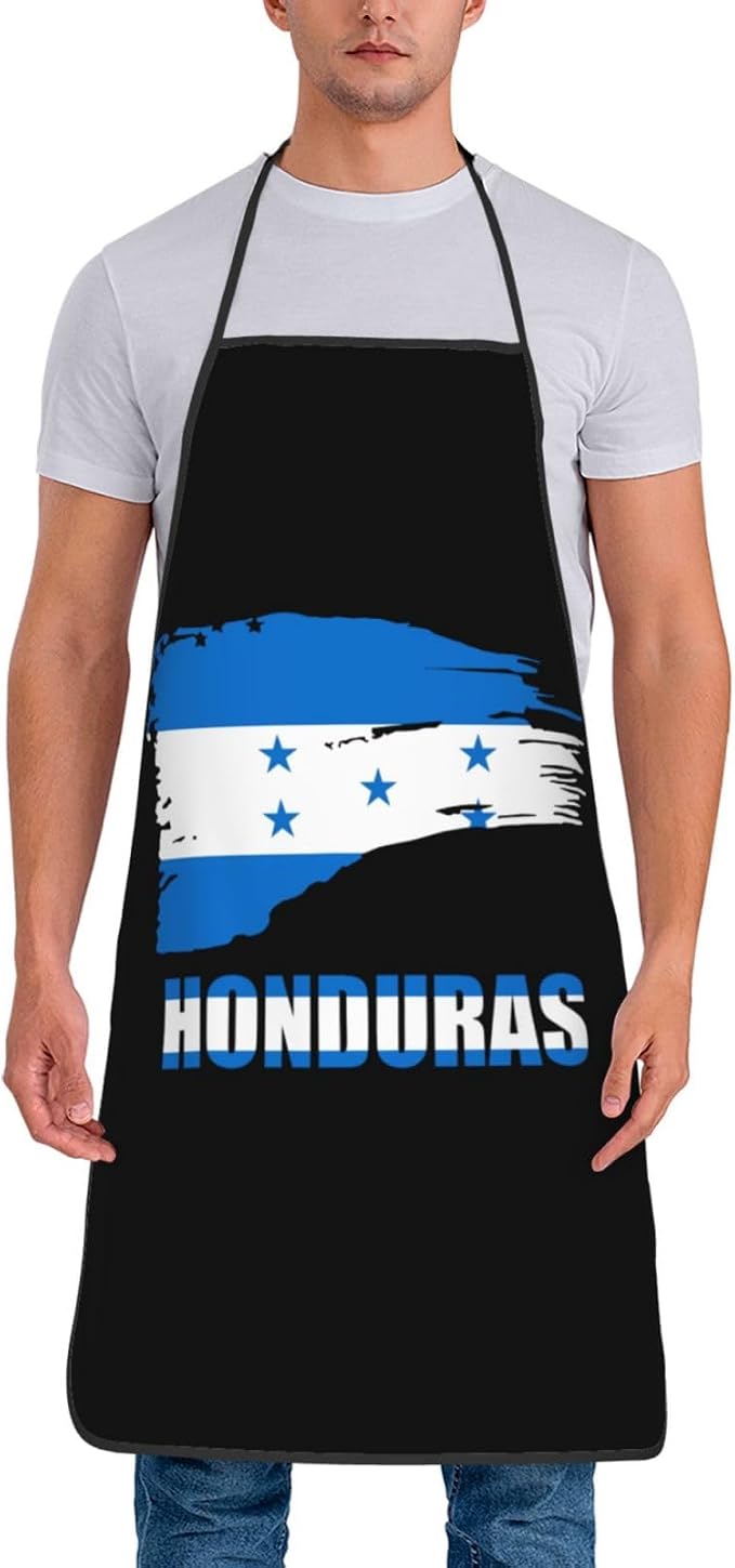 Venezuela Flag Unisex Kitchen Bib Apron Barbershop Coffee Shop With Adjustable Apron
