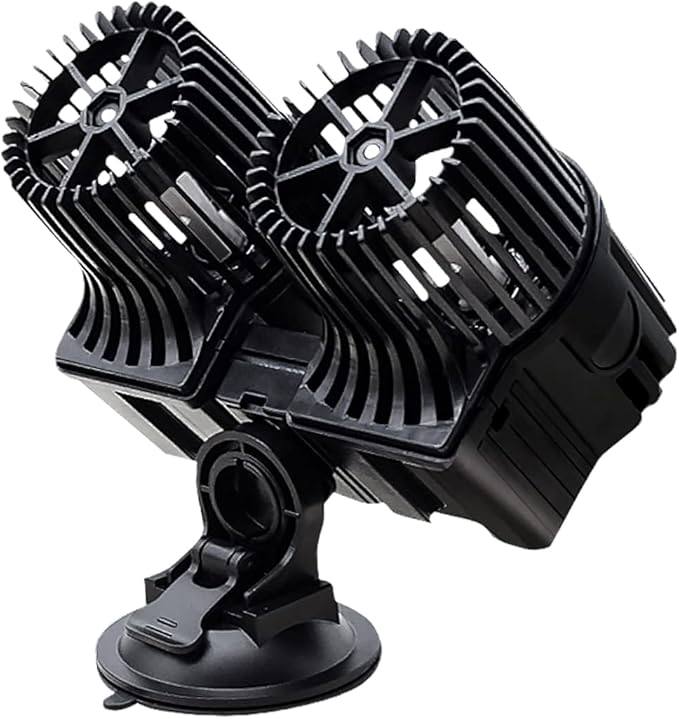 UPETTOOLS 6340 GPH Aquarium Circulation Pump, 360° Wave Maker | Adjustable 24W Powerhead for 120-200 Gal Fish Tanks. Ensures Optimal Water Flow & Fish Health