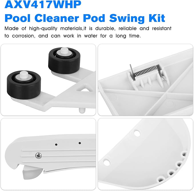 AXV417WHP Pool Cleaner Kit Replacement Hayward Pool Vacuum Parts AXV621DAT Pool Cleaner Turbine/A-Frame Kit, Fit for Hayward Navigator Pool Vac Ultra Pool Cleaner