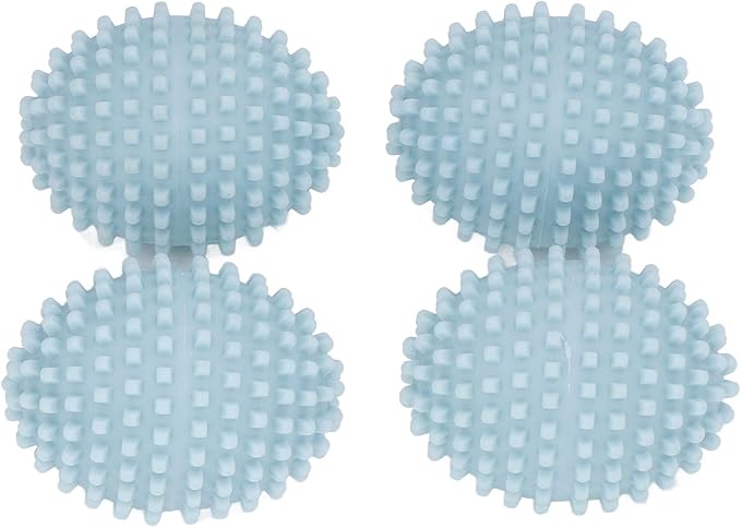 8pcs Washer Dryer Balls Laundry Washing Ball Reusable Prevent Tangling Stain Removal PVC Softener Ball for Washing Machine