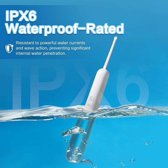 Portable Bidet for Travel 140mL Nozzle 180° Adjustment IPX6 Electric Handheld Bidet for Personal Hygiene Cleaning, Baby Wash, Postnatal Care, Perineal & Hemorrhoid Treatment(AM-US-NHJ001E)