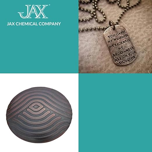 JAX Brown Darkener - Metal Finishing Solution - Antique Finish without Heat or Electricity - Pint