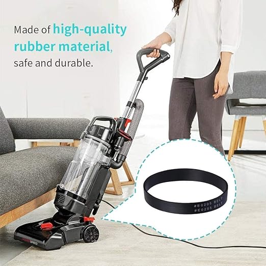 KEEPOW Vacuum Belt and Filter Compatible with Eureka Power Speed Vacuum NEU182B, NEU181, NEU180 NEU180B NEU180C NEU182A NEU12CT NEU186 NEU188 NEU188A NEU190 NEU192A NEU202, Part #E0202 & E0205, 9 Pack