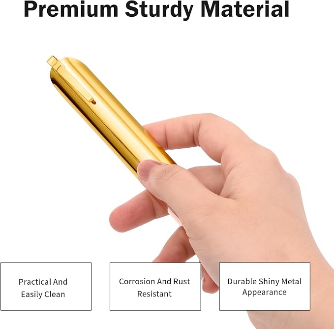 Crumb Sweepers, Bread Crumb Cleaner, Table Scraper Serveware, Stainless Steel Table Crumber Catcher Tool for Server, Restaurant Supplies for Clean Crumb, Waiters Waitress Accessories (20 PACK, Gold)
