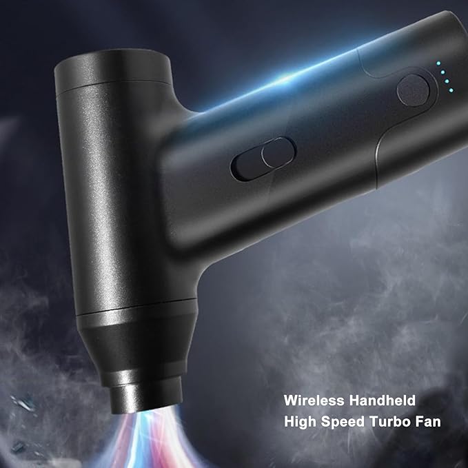 Mini Blower, High Speed Mini Blower Portable and Rechargeable Turbo Air Blower Super, Keyboard and Computer Cleaner, Electric Air Duster