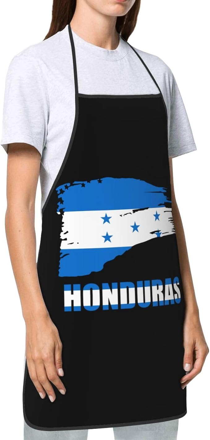 Venezuela Flag Unisex Kitchen Bib Apron Barbershop Coffee Shop With Adjustable Apron