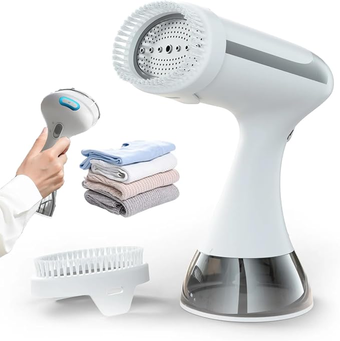 PLANCHA A VAPOR PARA ROPA, FACIL USO Y MANEJO. PORTATIL. EXCELENTE CALIDAD (WHITE)