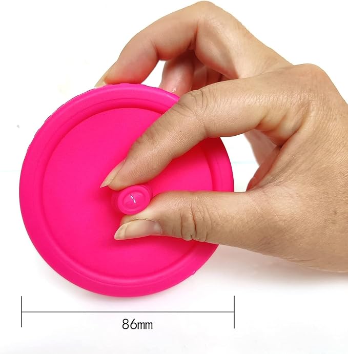 4 Pcs Fermentation Lids - waterless Airlock Fermenting for 86mm Wide Mouth Mason Jar（Jars Not Included）