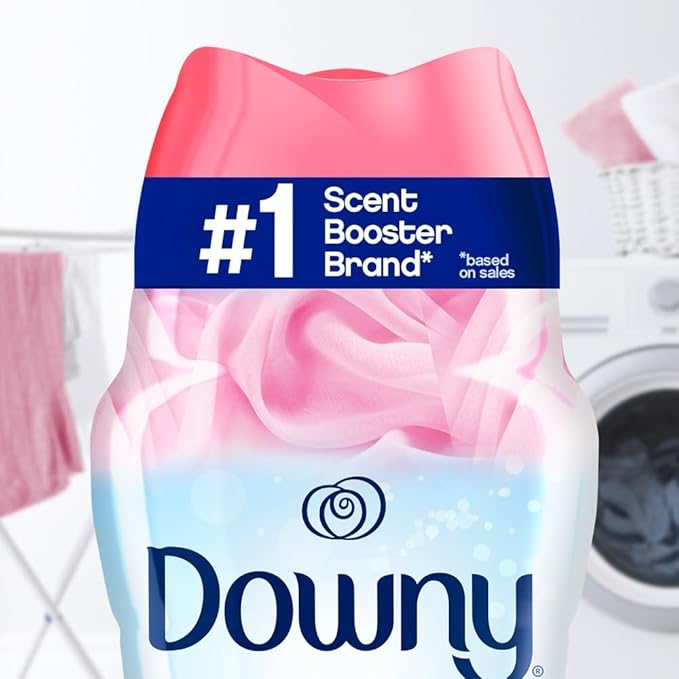 Tide and Downy Ultimate Clean Bundle: 45ct Power Pods, 24oz Scent Booster Beads, and 44oz Liquid Fabric Softener