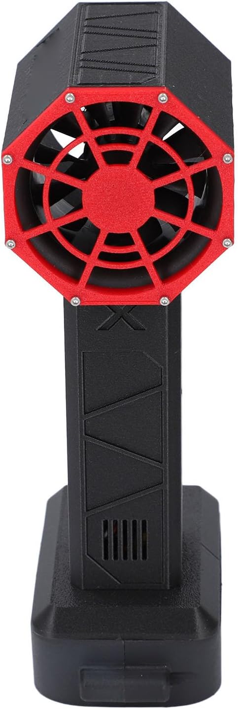 Mini Electric Air Duster, 50mm Brushless Motor, Adjustable Speed, Real Time Voltage Display, for Electronics, Car, and Outdoor Cleaning