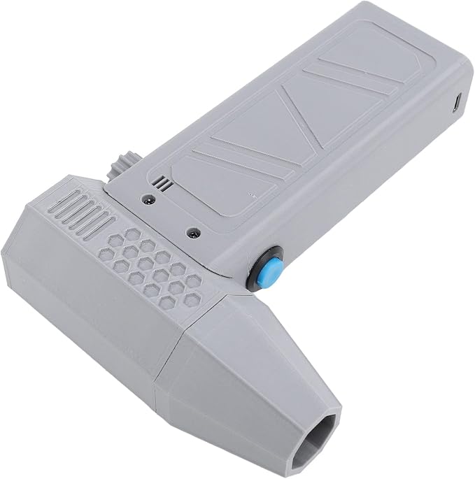 Electric Air Atomizer High Speed PETG Hand Turbo Fan 140000RPM Professional Outdoor Car (Grey)