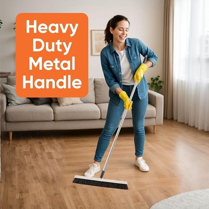 Superio 48" Metal Handle, Grey