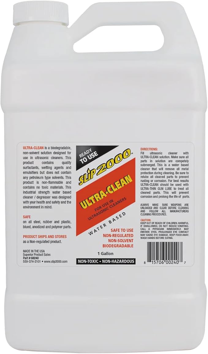 SLIP 2000 60240 Ultra-Clean (Ultrasonic Cleaner) Container, 1-Gallon